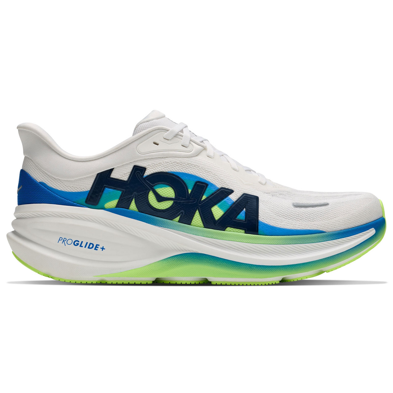 HOKA Men's Clifton Pro Wide Frost/Virtual Blue Running Shoes