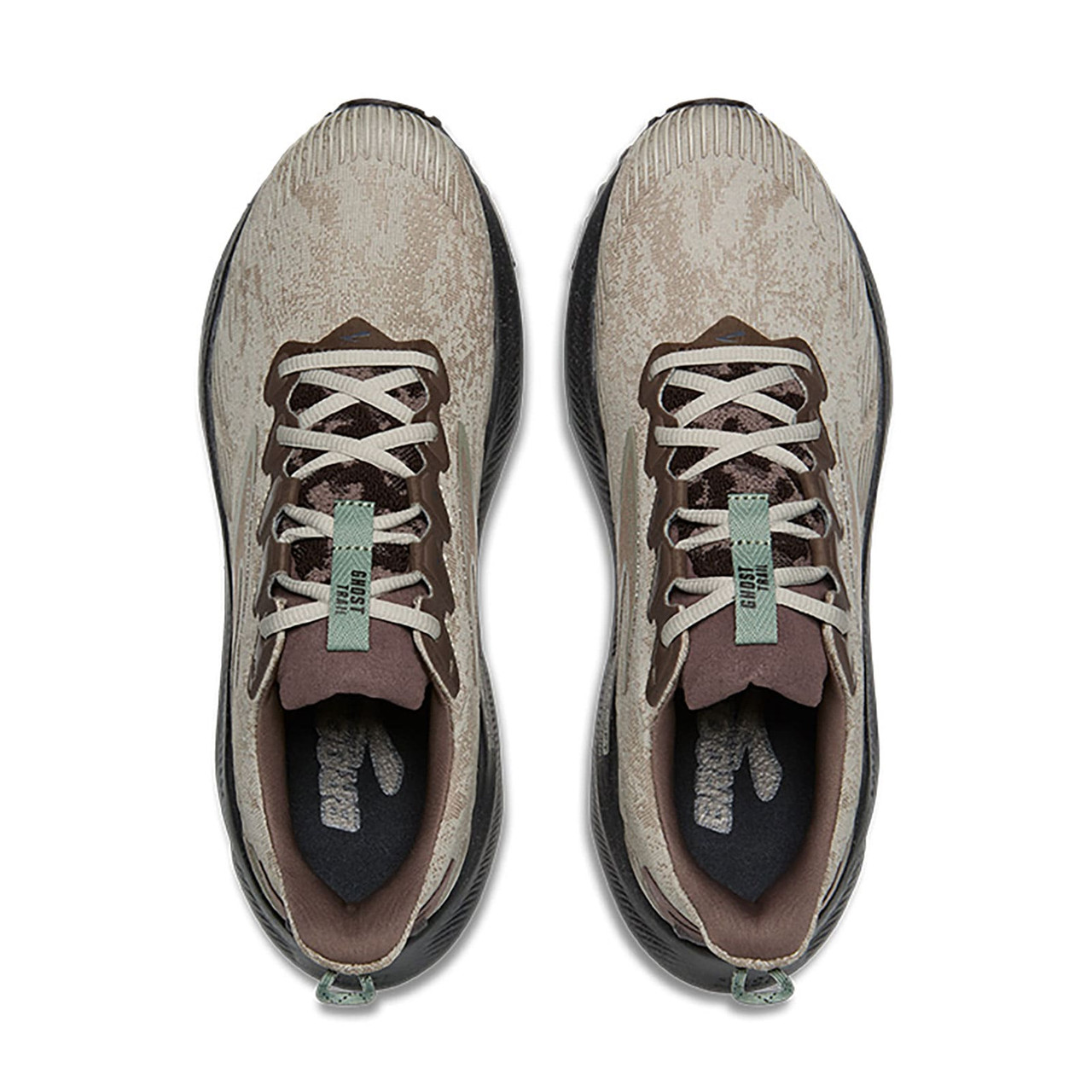 BROOKS Men's Ghost Trail Limited Edition Ganache/Coffee/Green