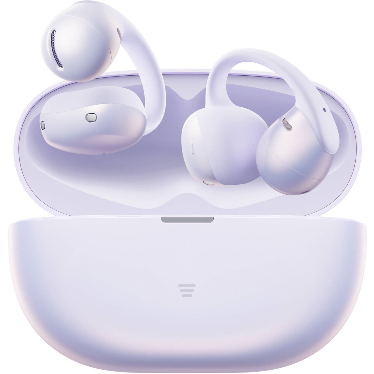 SHOKZ OpenDots Air Open-Ear Clip-On Purple Earbuds (E210-ST-PR-US