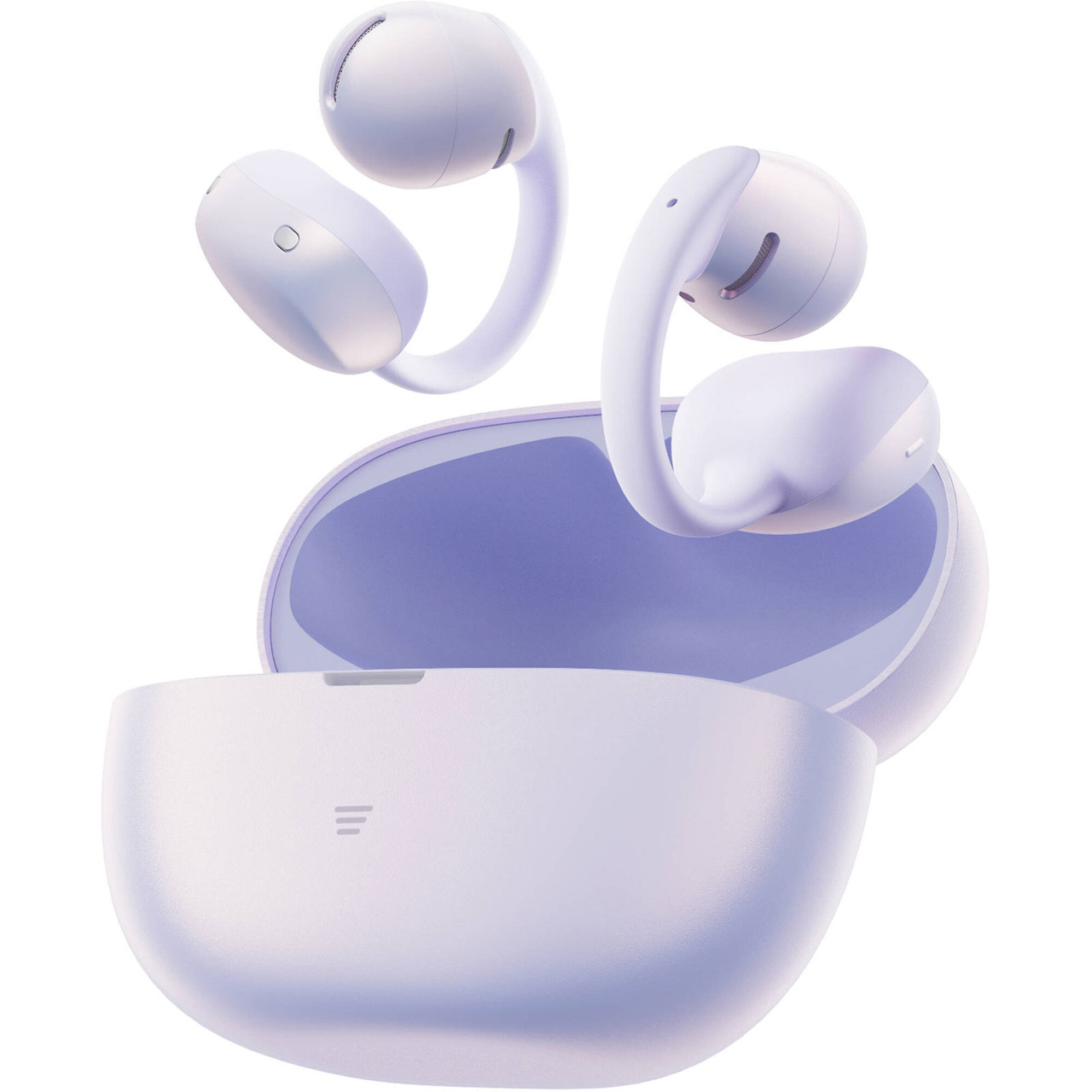 SHOKZ OpenDots Air Open-Ear Clip-On Purple Earbuds (E210-ST-PR-US