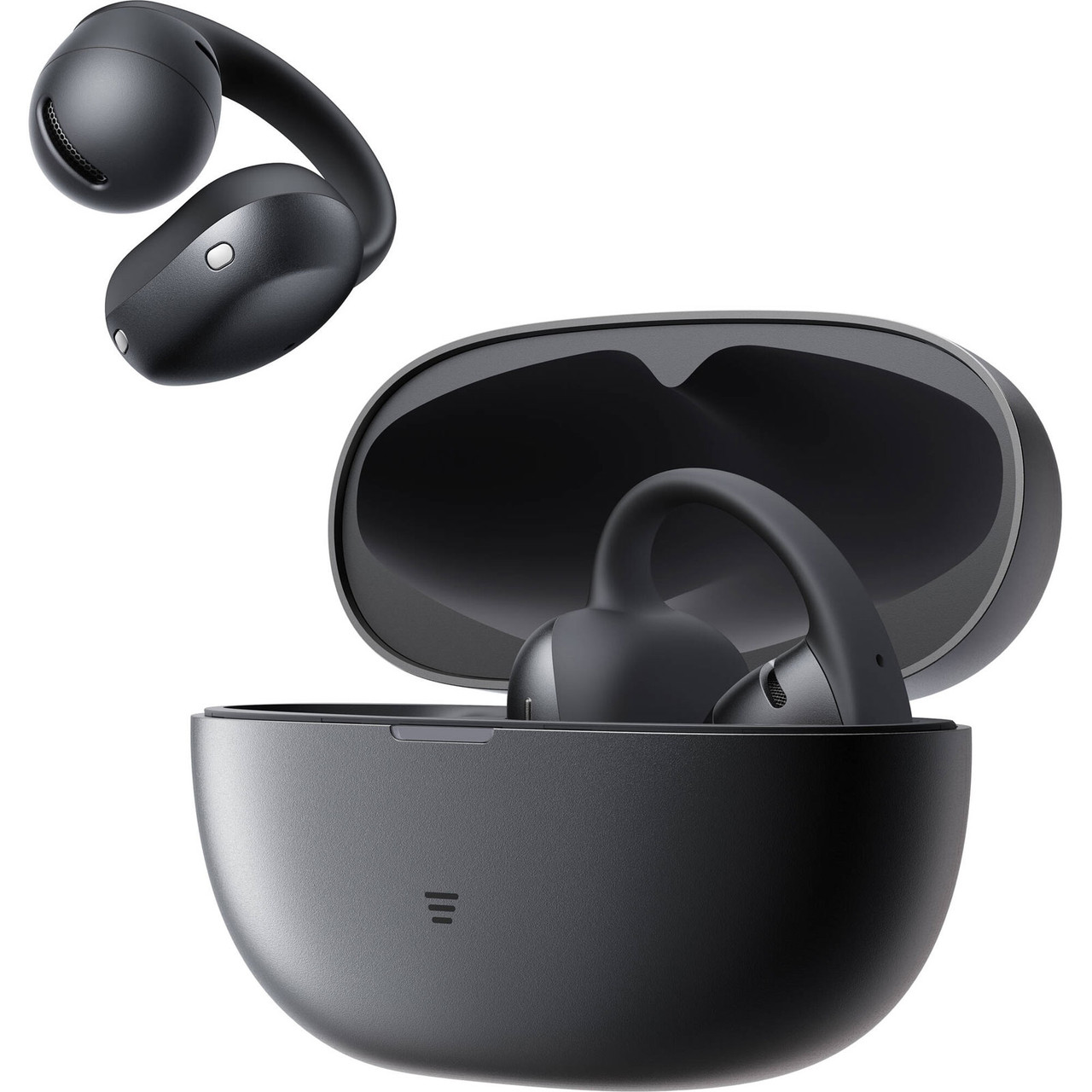SHOKZ OpenDots Air Open-Ear Clip-On Black Earbuds (E210-ST-BK-US