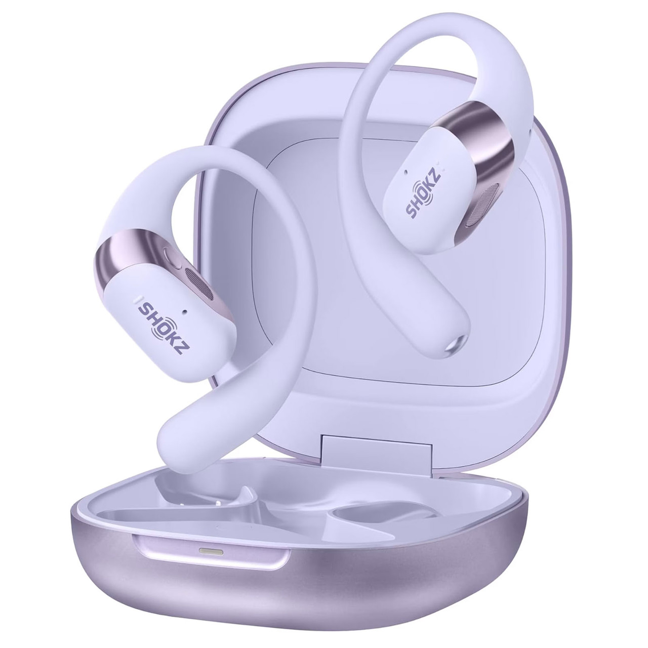 SHOKZ OpenFit 2+ Open-Ear Purple Earbuds (T921-ST-PR-US) - Free 