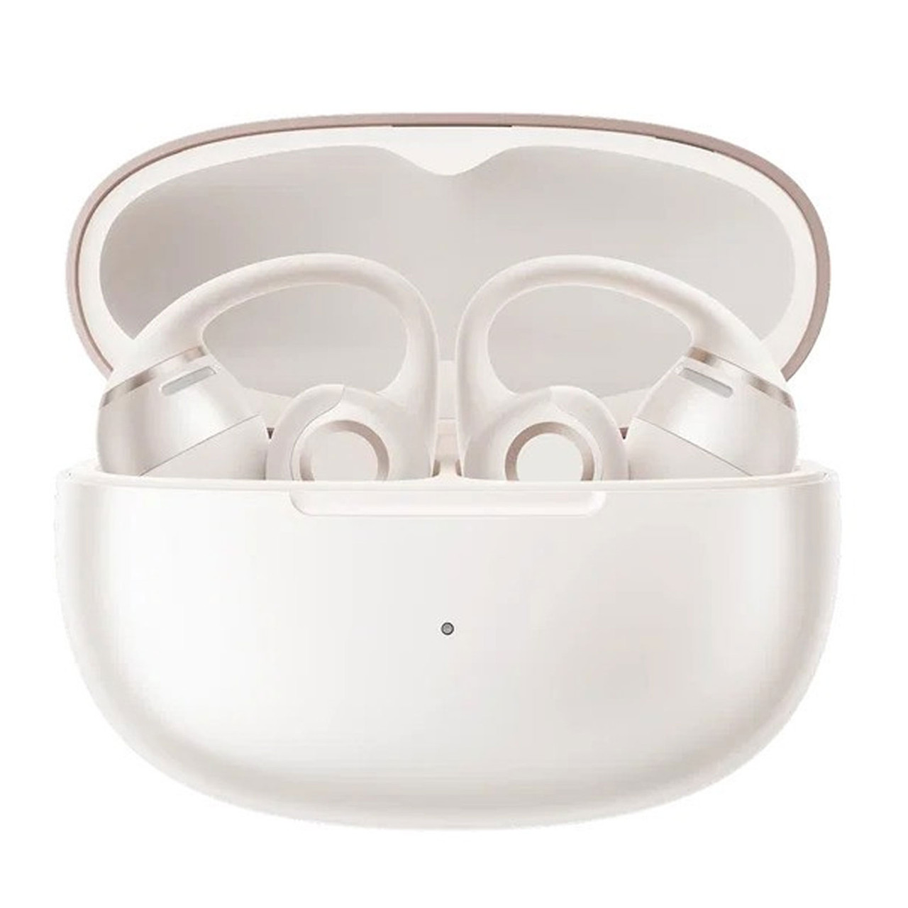 SHOKZ OpenDots 2 Open-Ear Clip-On Pearl White Earbuds (E320-ST-WT