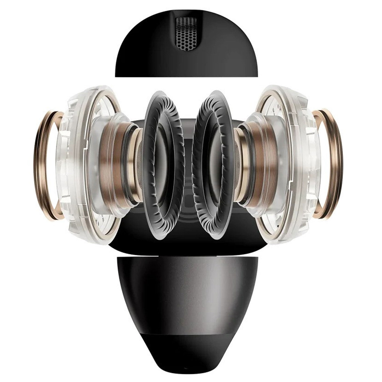 SHOKZ OpenDots 2 Open-Ear Clip-On Black Earbuds (E320-ST-BK-US