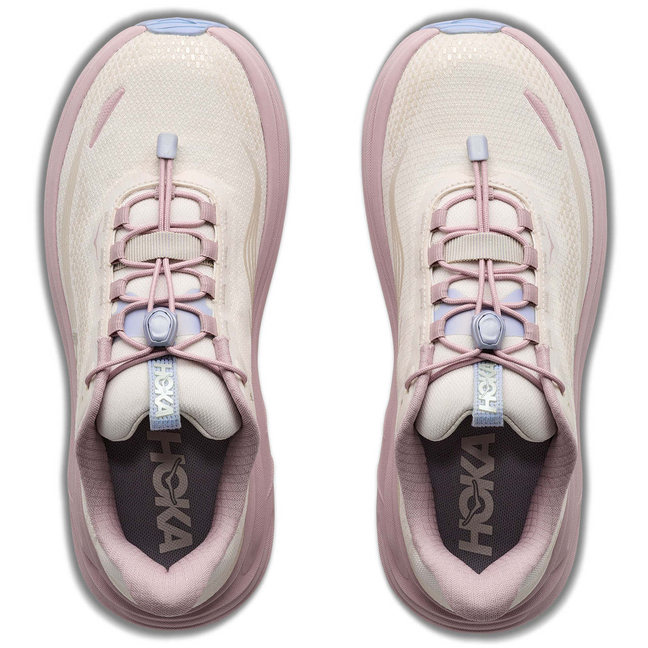 HOKA Women's Clifton 11 GTX Glimmers Wide Alabaster/Pink Opal