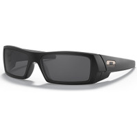OAKLEY GasCan Matte Black With Gray Sunglasses (03-473) - Free