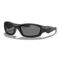 OAKLEY SI Straight Jacket Black/Gray Sunglasses (11-013) - Free 