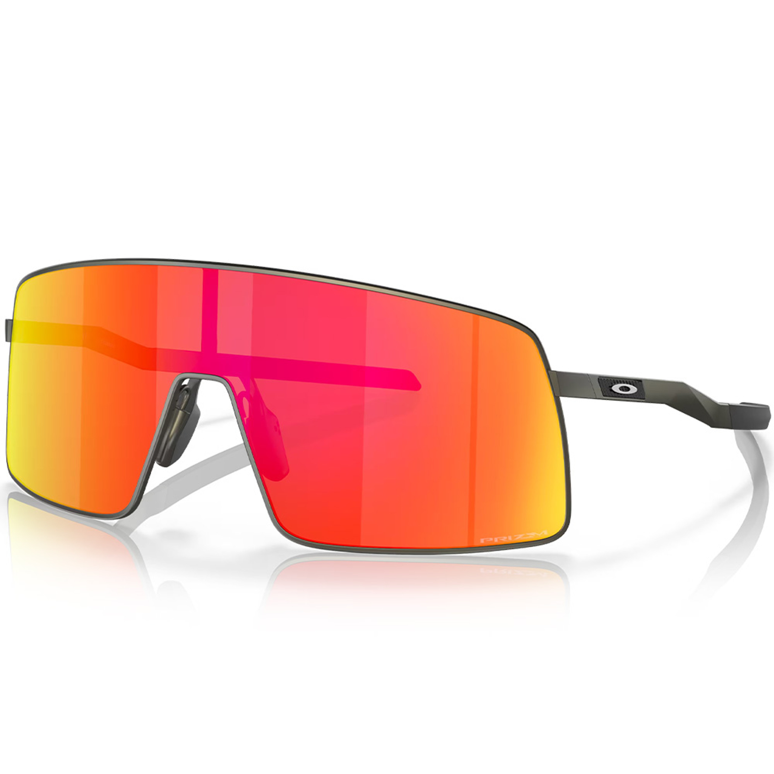 アクセサリー Oakley Sutro Oakley Sutro Polished Black Silver Icons Replacement Frame