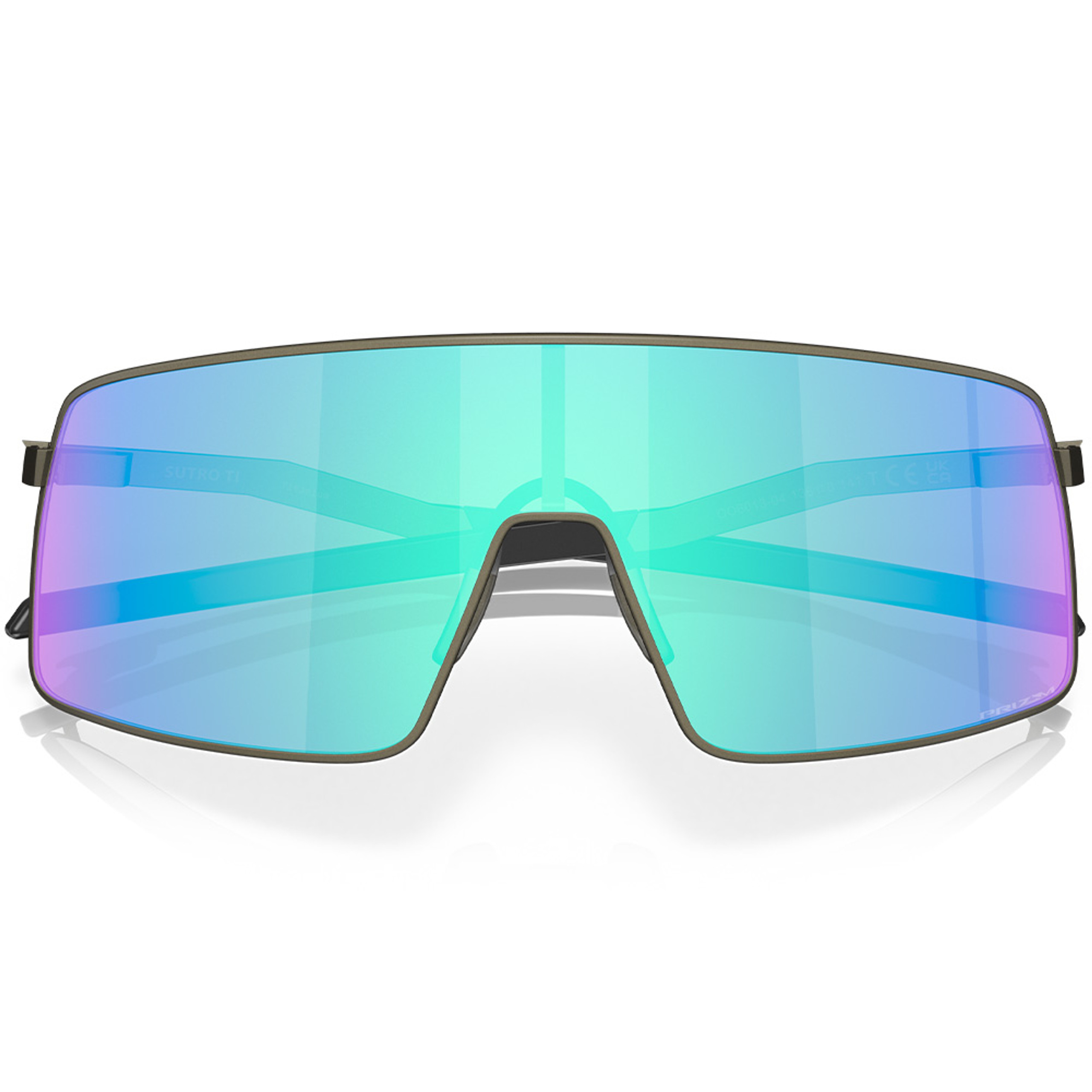 OAKLEY Sutro TI Satin Lead Frame/Prizm Sapphire Lenses