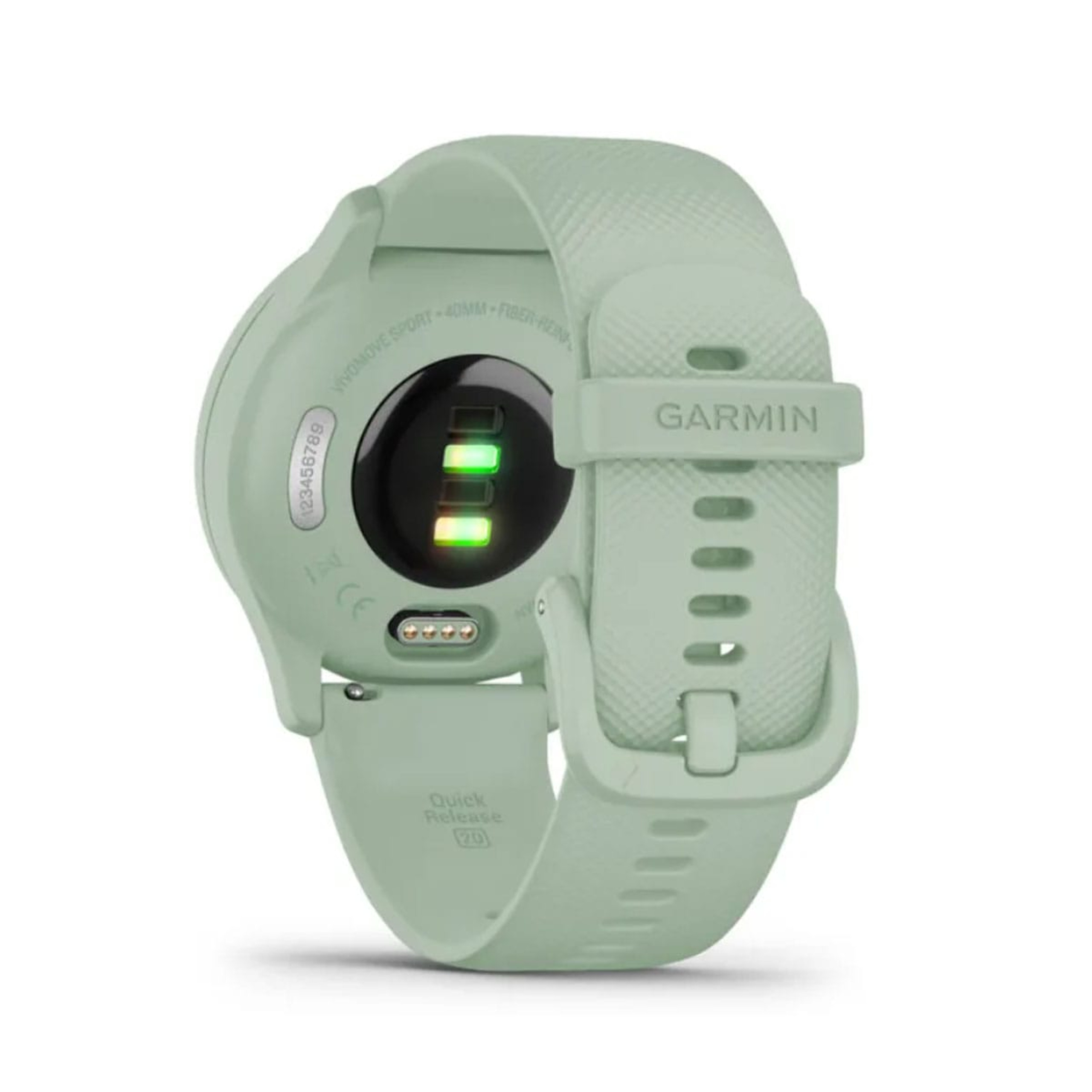 トレーニング用品 GARMIN - GARMIN vivomove HR Sport Silver SeaFoam Garmin vivomove Sport Activity Tracker Cool Mint and Silver
