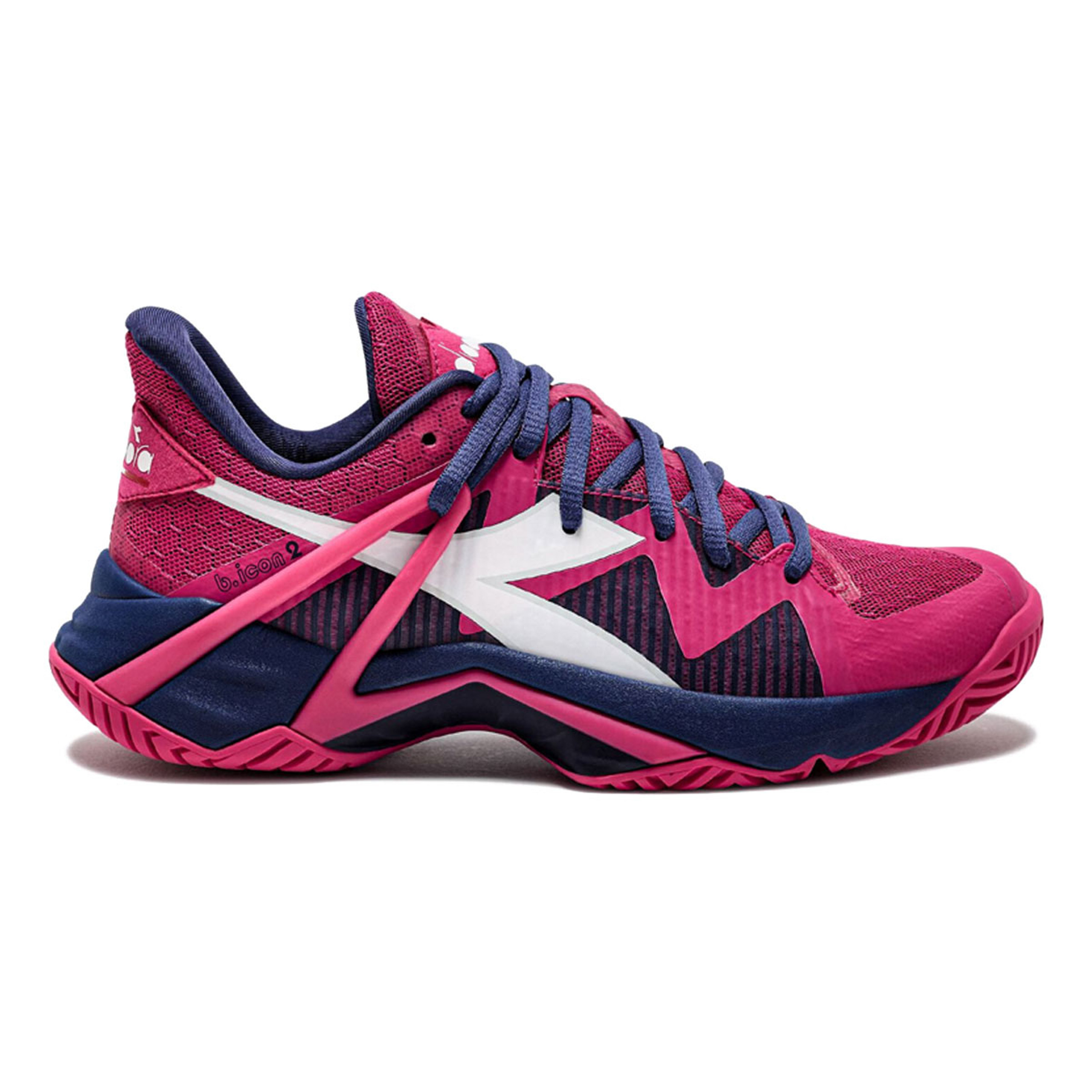 diadora テニスシューズ ブラック/ピンク media__62256.1722284436.jpg?c=1