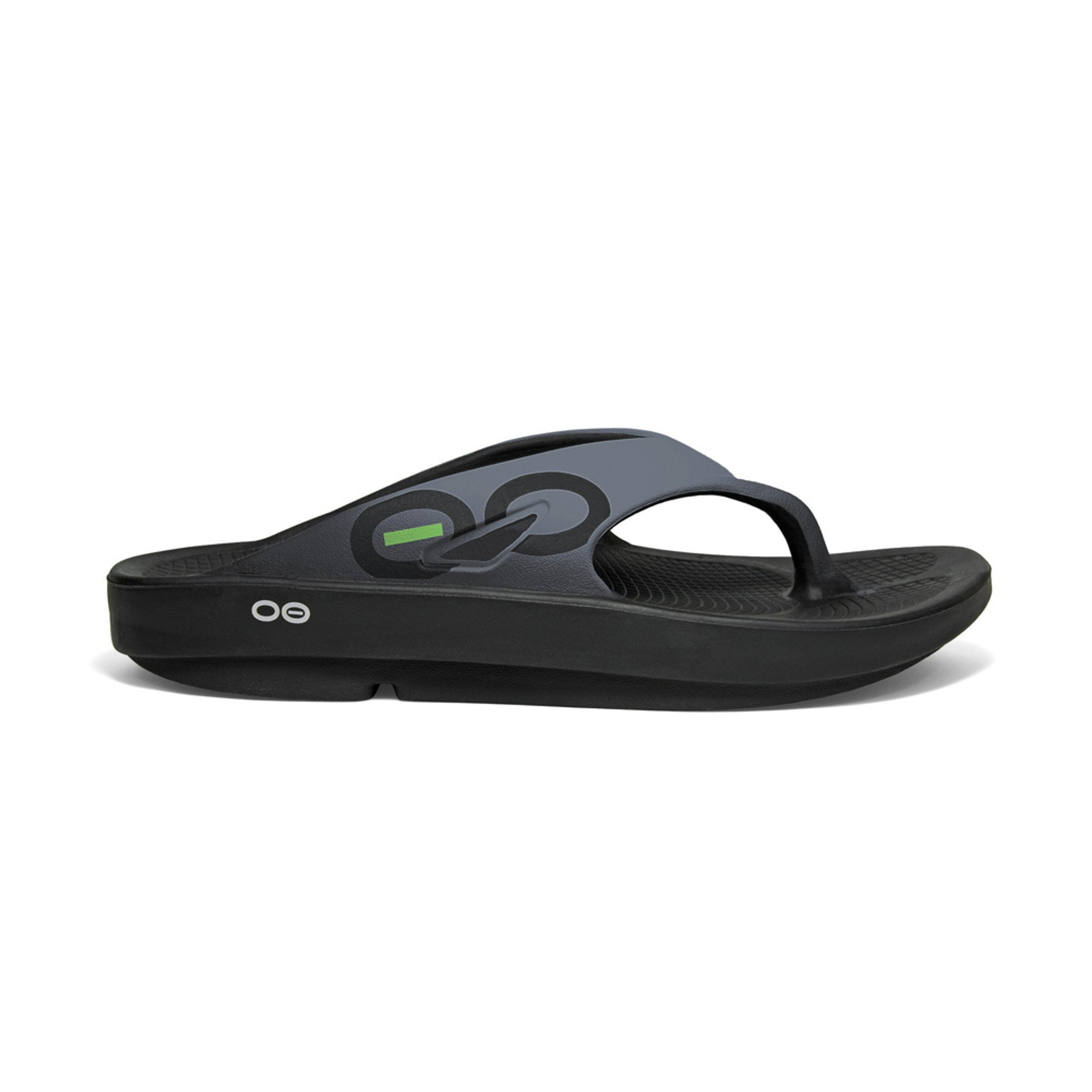ウーフォス　OORIGINAL - BLACK Men's OOriginal Black Sandal – OOFOS