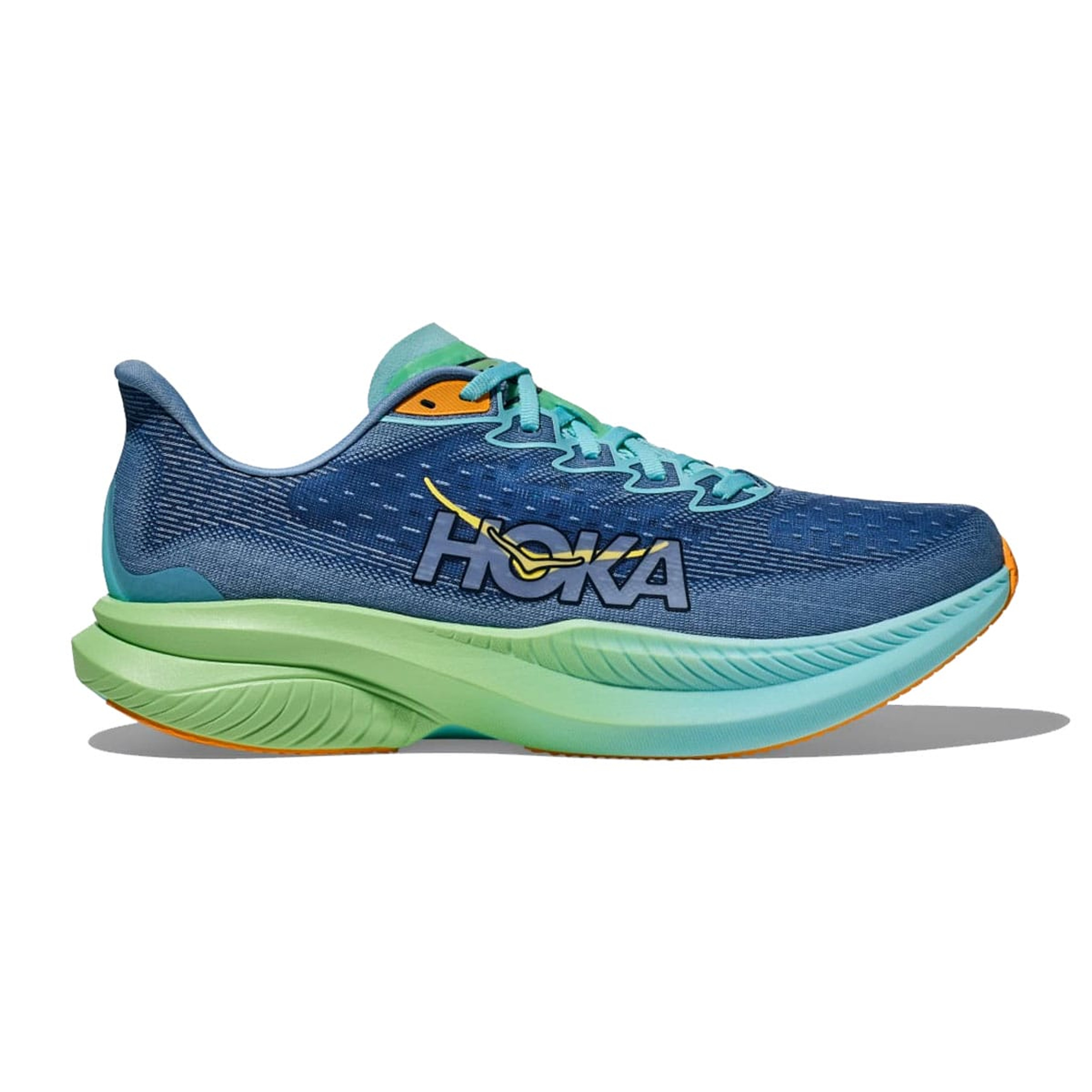 HOKA Men's Mach 6 Dusk/Shadow Running Shoes - Free Shipping