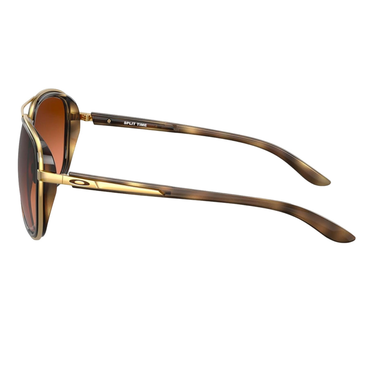 OAKLEY Women's Split Time Sunglasses with Brown Tortoise Frame and