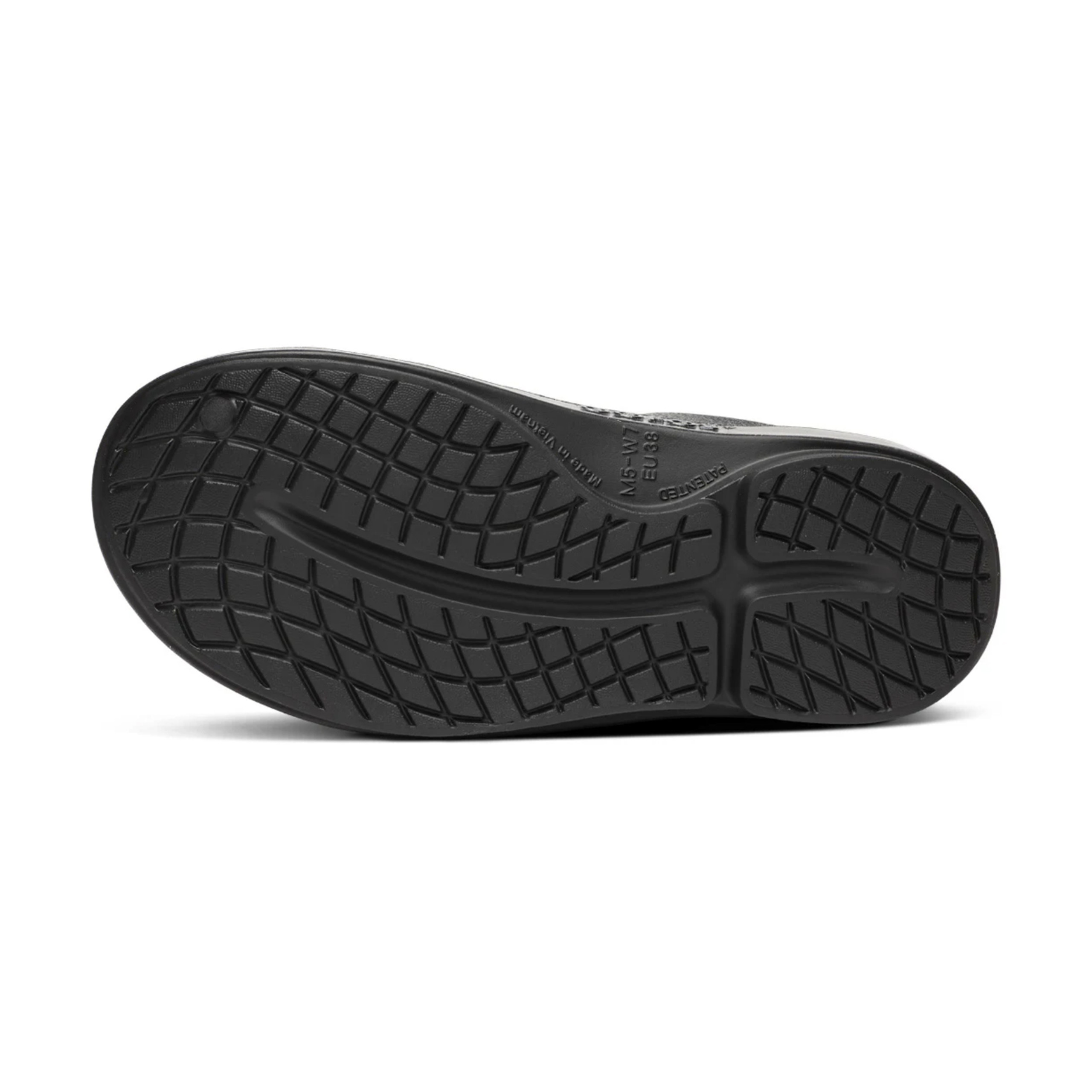 靴 OOcloog Luxe - Black Sparkle Women's OOcloog Luxe Clog - Black Sparkle – OOFOS