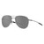 OAKLEY Contrail TI Satin Chrome Frame/ Prizm Black Polarized Lenses Sunglasses (OO6050-0357)
