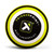 TRIGGERPOINT MB1 2.5in Green/Black/White Massage Ball (3301)