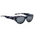 JONATHAN PAUL Chick Kitty Blue Cheetah/Grey Lens Fitover Sunglasses (1092812)