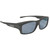 JONATHAN PAUL Yamba Satin Black/Polarvue Gray Sunglasses (1082895)