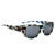 JONATHAN PAUL Allure Turquoise Demi/Gray Sunglasses (1092828)