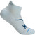 HOKA Unisex No-Show Run Glimmering Blue Sock