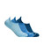 HOKA Unisex 3-Pack Invisible Hazy Blue/Soft Cobalt/Night Glow Blue Socks