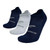 BROOKS Run-In No Show 3-Pack Navy/Light Gray/Navy Socks BROOKS Run-In No Show 3-Pack Navy/Light Gray/Navy Socks