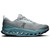 ON FOOTWEAR Men's Cloudsurfer Trail 2 Platinum/Tide Running Shoes