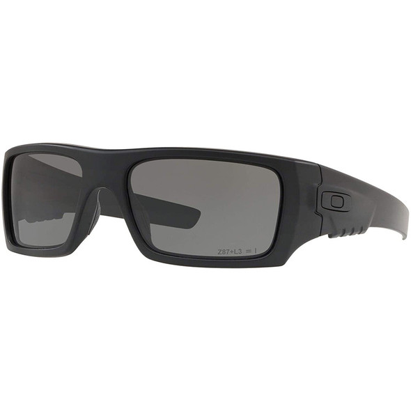 OAKLEY Det Cord Matte Black/Gray Sunglasses (OO9253-06)