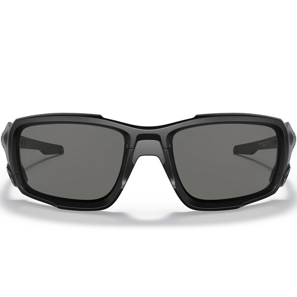 OAKLEY SI Ballistic Shocktube Matte Black Frame/Gray Lanses Sunglasses (OO9329-01)