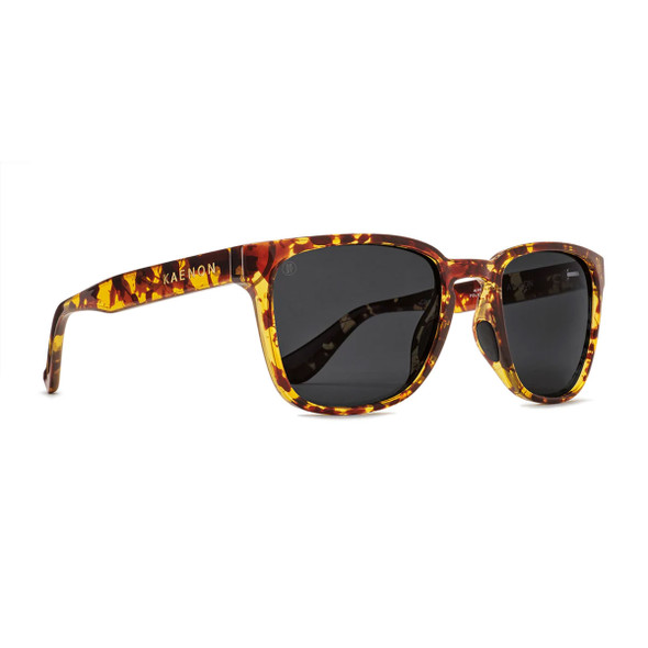 KAENON Unisex Avalon Tokyo Tortoise - Gray 12% Polarized Sunglasses (074TYTOGL-G120)