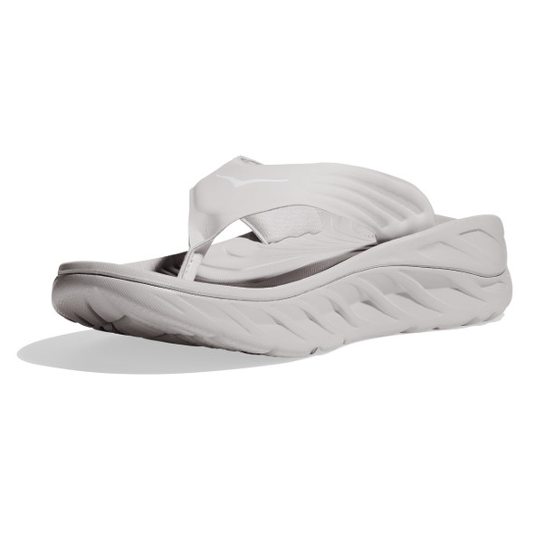 HOKA Unisex Ora Recovery White/White Mules - Free Shipping