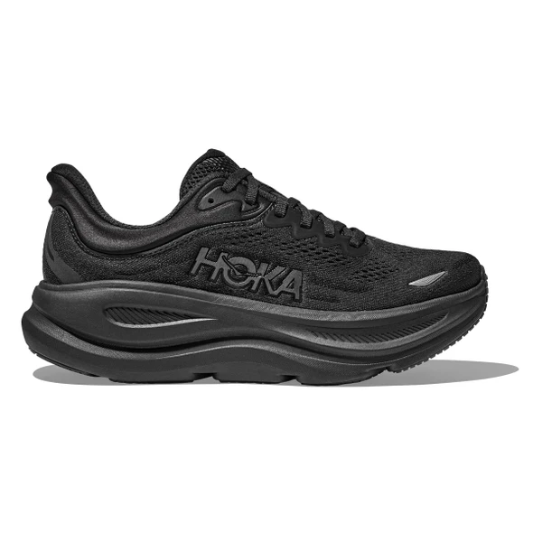 HOKA Men's Bondi 8 X-Wide Black/Black Running Shoes - Free Shipping