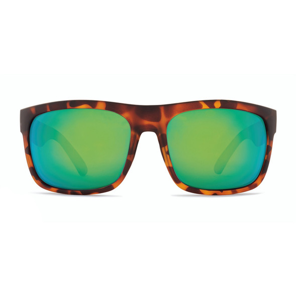 KAENON Burnet XL Matte Tortoise/Ultra Glass Coastal Green Polarized Sunglasses (036MEMEGN-GUCG)