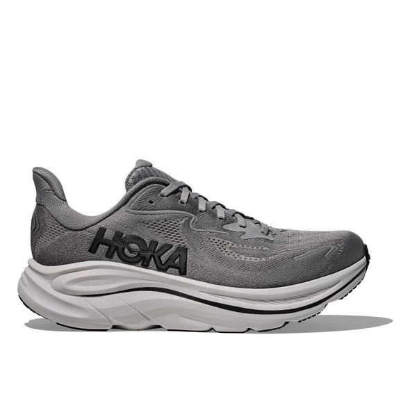 HOKA Women's Clifton 10 Wide Stellar Gray/Galactic Gray Running
