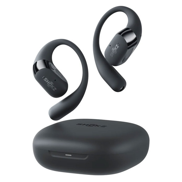 SHOKZ OpenFit 2 Black Open-Ear Earbuds with Charging Case (T920-ST-BK-US)