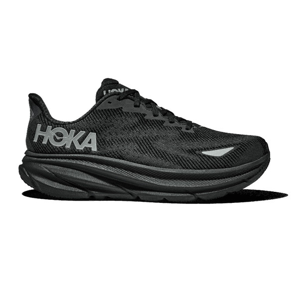 HOKA Women's Clifton 9 GTX Black/Black Running Shoes