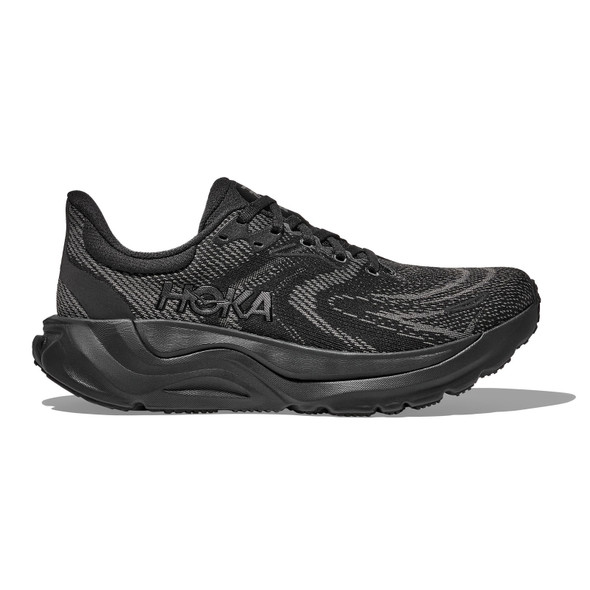 もぐわい　HOKA ONE ONE W ARAHI 8 ブラック HOKA Men's Arahi 8 Wide Black/Black Running Shoes - Free Shipping