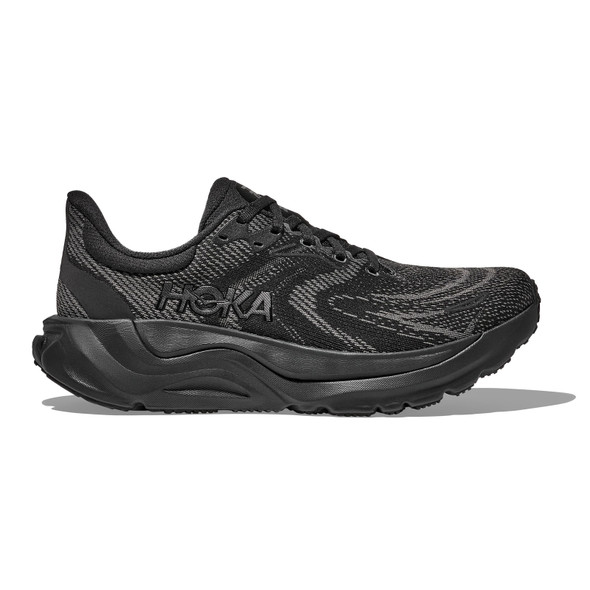 HOKA Women's Arahi 7 Black/Black Running Shoes (1147851-BBLC