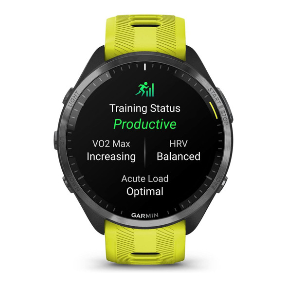 GARMIN Forerunner 265S Black/Amp Yellow Smartwatches (010-02810-03