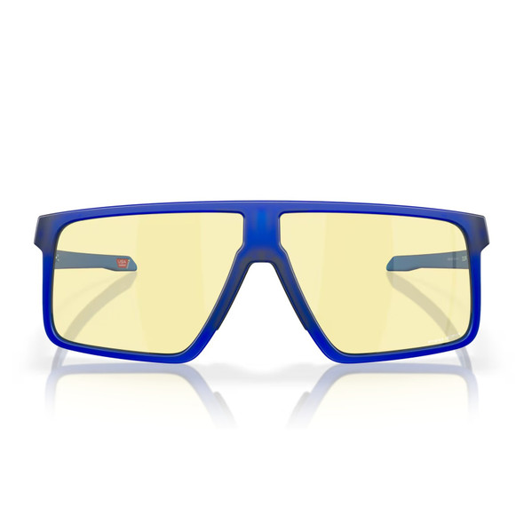 OAKLEY Unisex Helux Matte Crystal Blue Frame/ Prizm Gaming Lenses Rectangular Sunglasses (OO9285-0361)