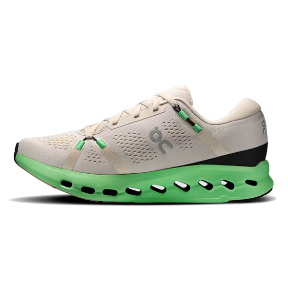 ON FOOTWEAR Mens Cloudsurfer 2 Truffle/Honeydew Running Shoes