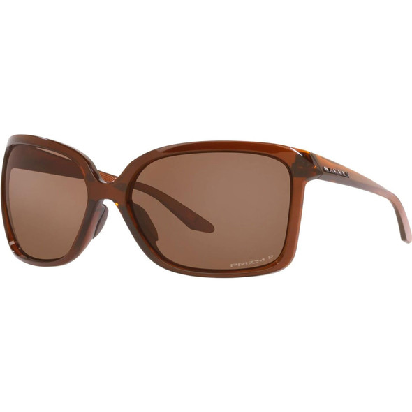 OAKLEY Wildrye Polished Rootbeer Frame/Prizm Tungsten Polarized Lenses Sunglasses (OO9230-0361)