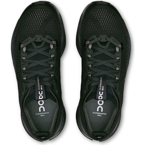 ON FOOTWEAR Women's Cloudsurfer Max Black/Eclipse Shoes