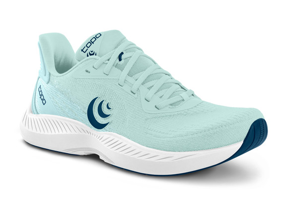 TOPO ATHLETIC Women's Fli-Lyte 6 Sky/Navy Running Shoes
