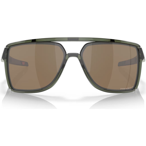 OAKLEY Castel Olive Ink Frame/Prizm Tungsten Polarized Lenses Sunglasses (OO9147-0463)