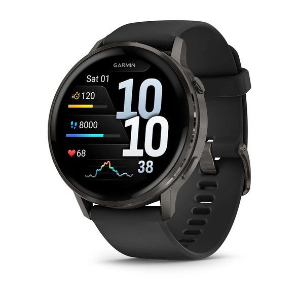 GARMIN Venu 2 GPS Wi-Fi Black/Slate Smartwatch (010-02430-11
