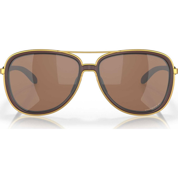 OAKLEY Split Time Matte Rootbeer Frame/Prizm Tungsten Polarized Lenses Sunglasses (OO4129-2258)