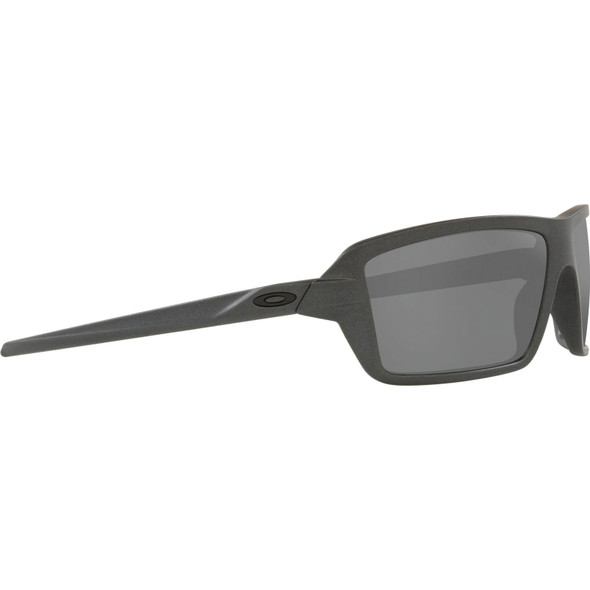OAKLEY Cables Steel Frame/Prizm Black Lenses Sunglasses (OO9129-363)
