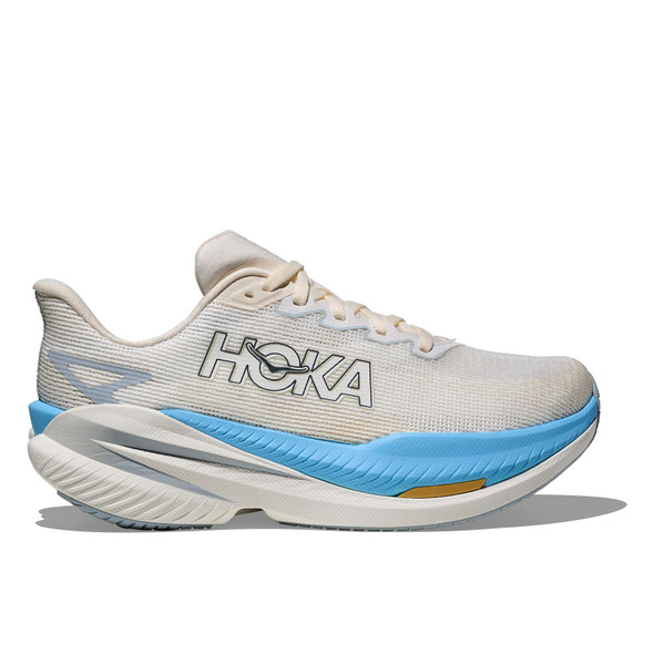 HOKA Women's Mach X 3 White/Alabaster Running Shoes